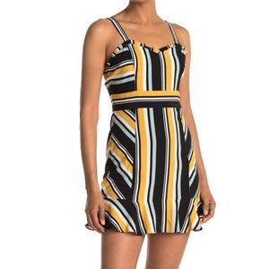 NWT Parker sleeveless sweetheart stripped dress Size: Medium